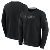Los Angeles Rams Unisex Elements Unlimited Fleece Pullover Sweatshirt Black