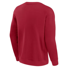 San Francisco 49ers Unisex Elements Unlimited Fleece Pullover Sweatshirt Scarlet