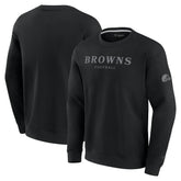 Cleveland Browns Unisex Elements Unlimited Fleece Pullover Sweatshirt Black