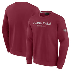 Arizona Cardinals Unisex Elements Unlimited Fleece Pullover Sweatshirt Cardinal