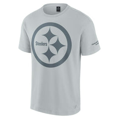 Pittsburgh Steelers Unisex Elements Iconic T-Shirt Gray