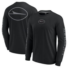 New York Jets Unisex Elements Strive Long Sleeve T-Shirt Black