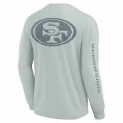 San Francisco 49ers Unisex Elements Strive Long Sleeve T-Shirt Gray