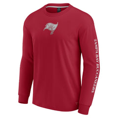 Tampa Bay Buccaneers Unisex Elements Strive Long Sleeve T-Shirt Red