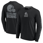Cleveland Browns Unisex Elements Strive Long Sleeve T-Shirt Black