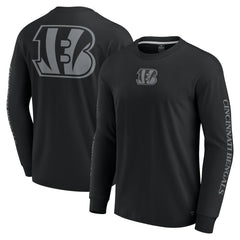 Cincinnati Bengals Unisex Elements Strive Long Sleeve T-Shirt Black