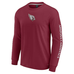 Arizona Cardinals Unisex Elements Strive Long Sleeve T-Shirt Cardinal