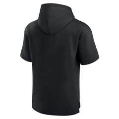 Miami Dolphins Unisex Elements Ready Short Sleeve Pullover Hoodie Black