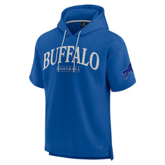 Buffalo Bills Unisex Elements Ready Short Sleeve Pullover Hoodie Royal