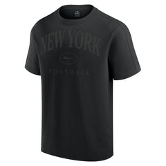 New York Jets Unisex Elements Flex Tri-Blend T-Shirt Black