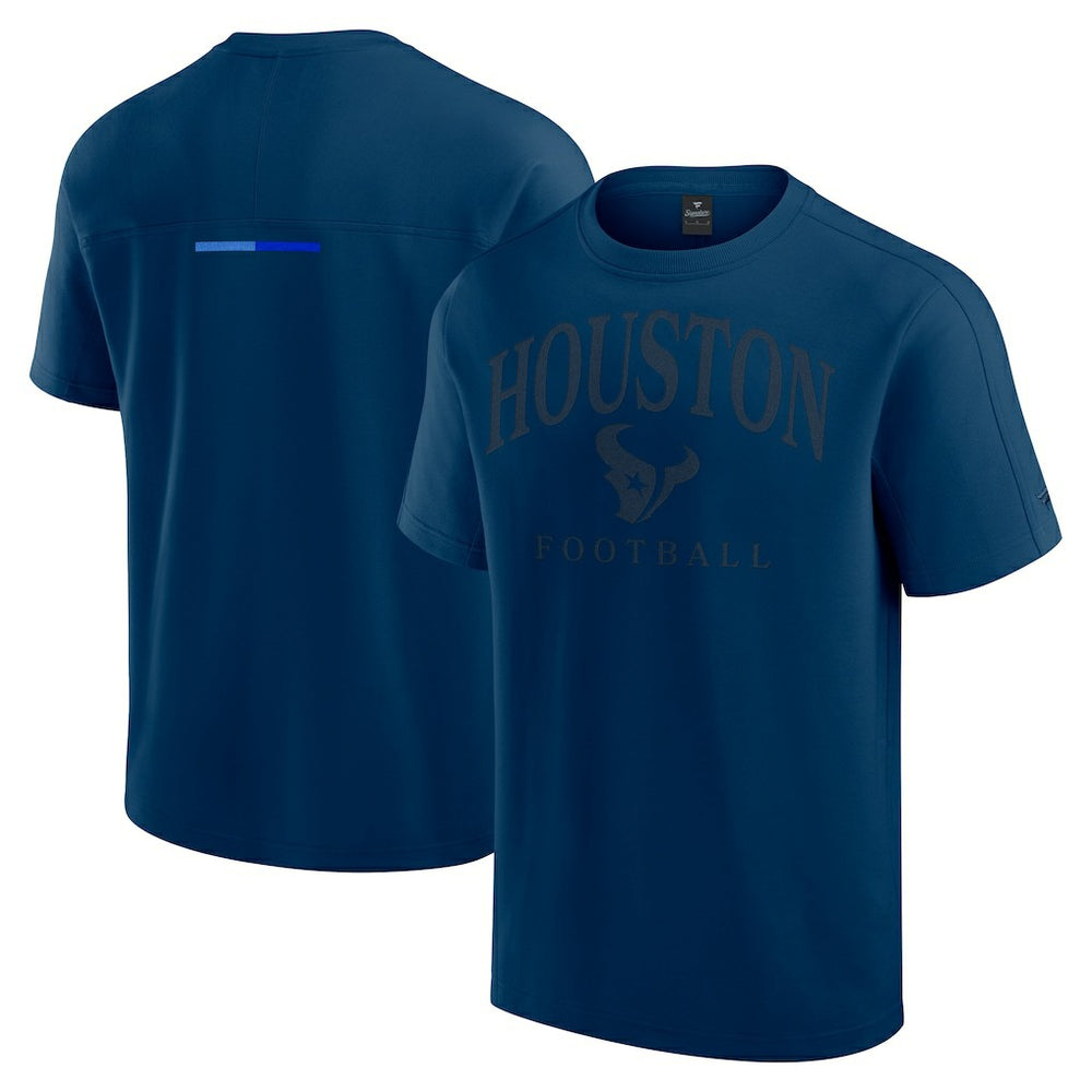Houston Texans Unisex Elements Flex Tri-Blend T-Shirt Navy