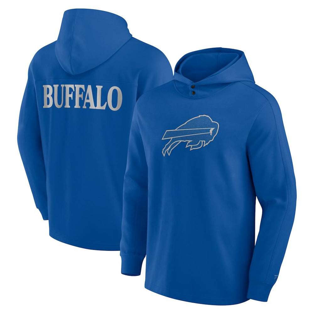 Buffalo Bills Elements Blaze Tri-Blend Long Sleeve Hoodie T-Shirt Royal
