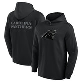 Carolina Panthers Elements Blaze Tri-Blend Long Sleeve Hoodie T-Shirt Black