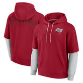Tampa Bay Buccaneers Unisex Sleek Elements Pullover Hoodie Red