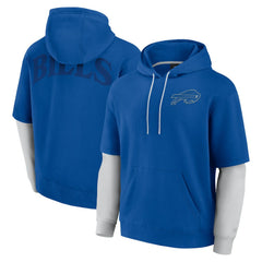 Buffalo Bills Unisex Sleek Elements Pullover Hoodie Royal