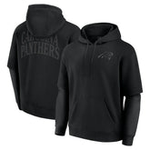 Carolina Panthers Unisex Sleek Elements Pullover Hoodie Black