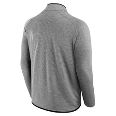 Cincinnati Bengals Unisex Front Office Performance Primary Quarter-Zip Jacket Charcoal