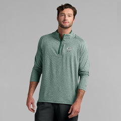 Green Bay Packers Unisex Front Office Performance Primary Quarter-Zip Jacket Green
