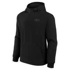 New York Jets Unisex Front Office Tonal Tri-Blend Pullover Hoodie Black