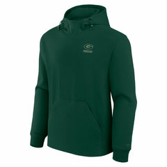 Green Bay Packers Unisex Front Office Tonal Tri-Blend Pullover Hoodie Green