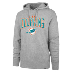 Miami Dolphins '47 Headline Pullover Hoodie Gray