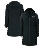 Philadelphia Eagles Cutter & Buck Women's Throwback Logo Mission Ridge Repreve Eco Insulated Full-Zip Puffer Jacket Black