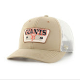 San Francisco Giants '47 Ridgewood Trucker Adjustable Hats - Khaki Hats