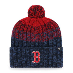 Boston Red Sox '47 Cascade Cuffed Knit Hat with Pom - Navy Hats