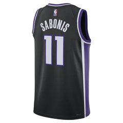 NBA Domantas Sabonis Sacramento Kings Unisex Swingman Player Jersey - Icon Edition - Black