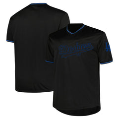 MLB Los Angeles Dodgers Profile Big & Tall Pop Fashion Jersey - Black