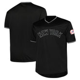 MLB New York Yankees Profile Big & Tall Pop Fashion Jersey - Black