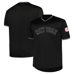 MLB New York Yankees Profile Big & Tall Pop Fashion Jersey - Black