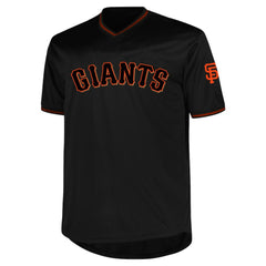 MLB San Francisco Giants Profile Big & Tall Pop Fashion Jersey - Black
