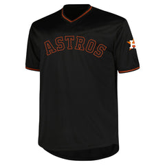 MLB Houston Astros Profile Big & Tall Pop Fashion Jersey - Black