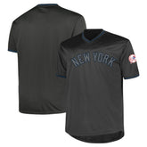 MLB New York Yankees Profile Big & Tall Pop Fashion Jersey - Charcoal