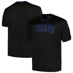 MLB Chicago Cubs Profile Big & Tall Pop Fashion Jersey - Black
