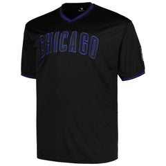 MLB Chicago Cubs Profile Big & Tall Pop Fashion Jersey - Black