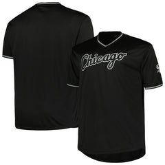 MLB Chicago White Sox Profile Big & Tall Pop Fashion Jersey - Black