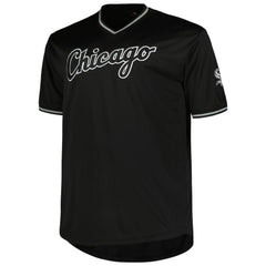 MLB Chicago White Sox Profile Big & Tall Pop Fashion Jersey - Black