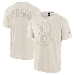 Boston Red Sox Fanatics Elements Iconic T-Shirt - Cream T-shirts