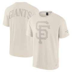 San Francisco Giants Fanatics Elements Iconic T-Shirt - Cream T-shirts