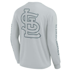 St. Louis Cardinals Fanatics Elements Strive Long Sleeve T-Shirt - Gray T-shirts