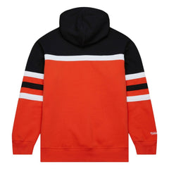 San Francisco Giants Mitchell & Ness Head Coach Pullover Hoodie - Orange/Black Hoodies