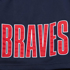 Atlanta Braves Mitchell & Ness OG 2.0 Fashion Shorts - Navy Shorts