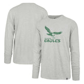 Philadelphia Eagles '47 Premier Franklin Long Sleeve T-Shirt Gray