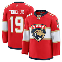 NHL Matthew Tkachuk Florida Panthers Fanatics Home Premium Jersey - Red