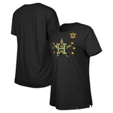 Houston Astros New Era Women's Armed Forces Day T-Shirt - Black T-shirts