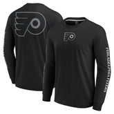 NHL Philadelphia Flyers Fanatics Elements Strive Long Sleeve T-Shirt - Black