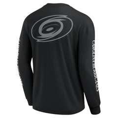 NHL Carolina Hurricanes Fanatics Elements Strive Long Sleeve T-Shirt - Black