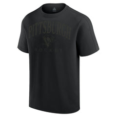 NHL Pittsburgh Penguins Fanatics Elements Flex Tri-Blend T-Shirt - Black
